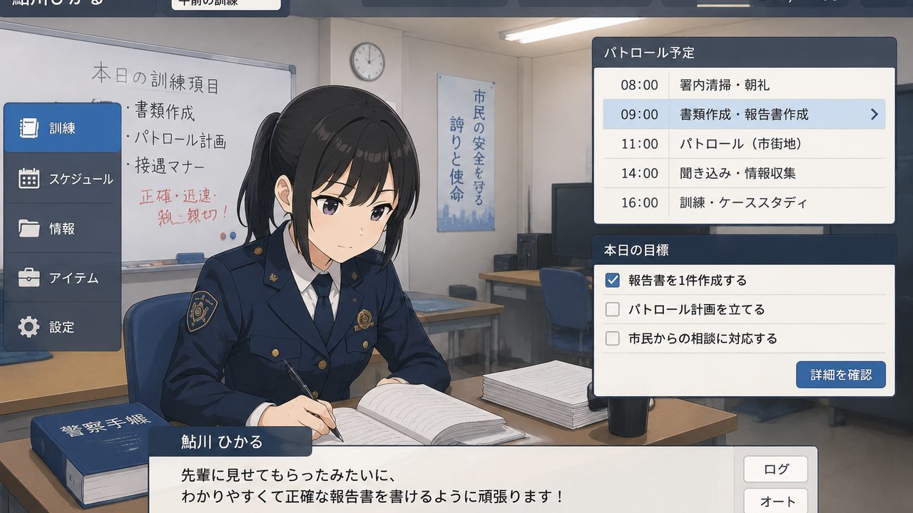 极道无赖EX 女警鮎川光 场景演出 内容截图 1