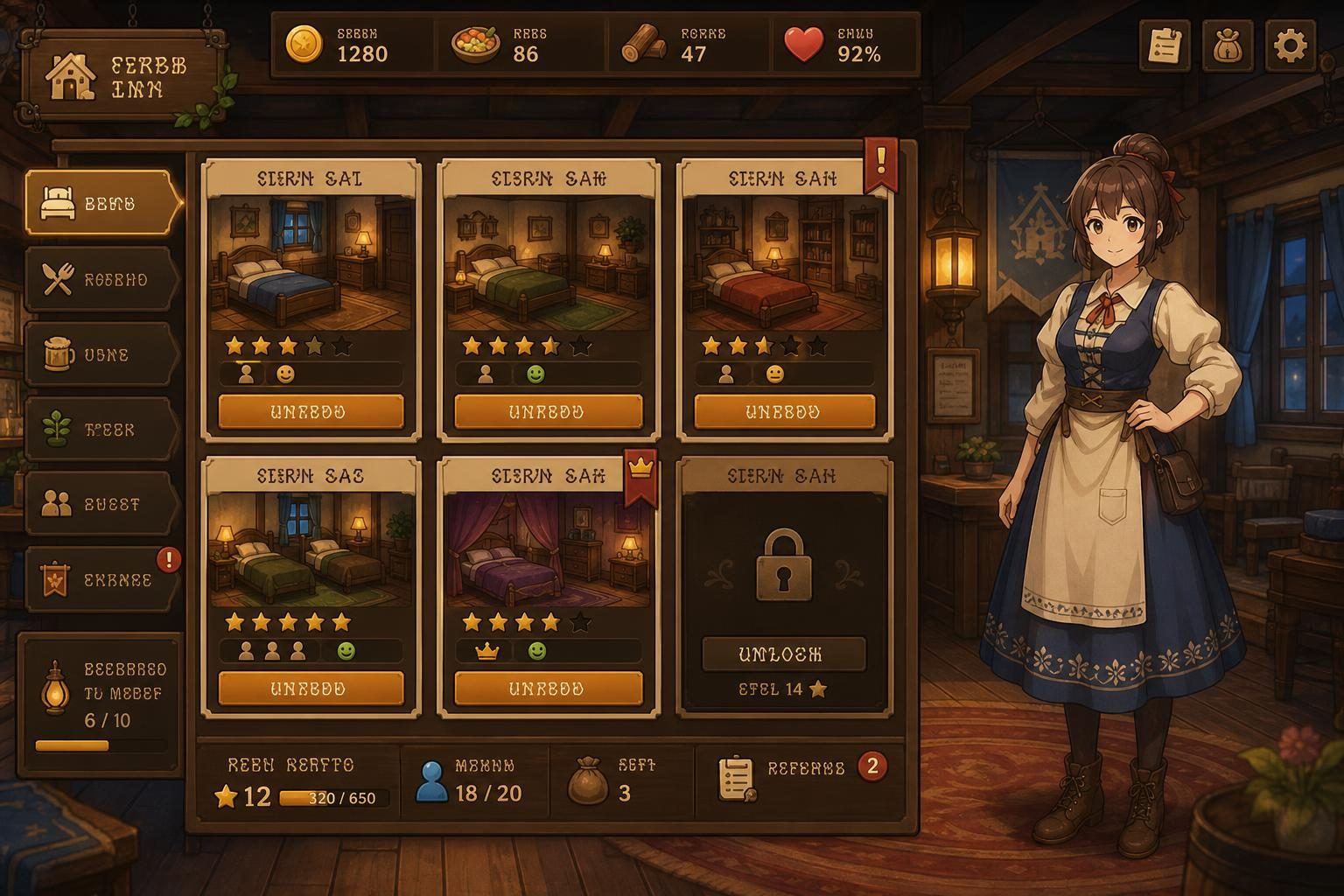 转生居酒屋 角色养成 场景图 2